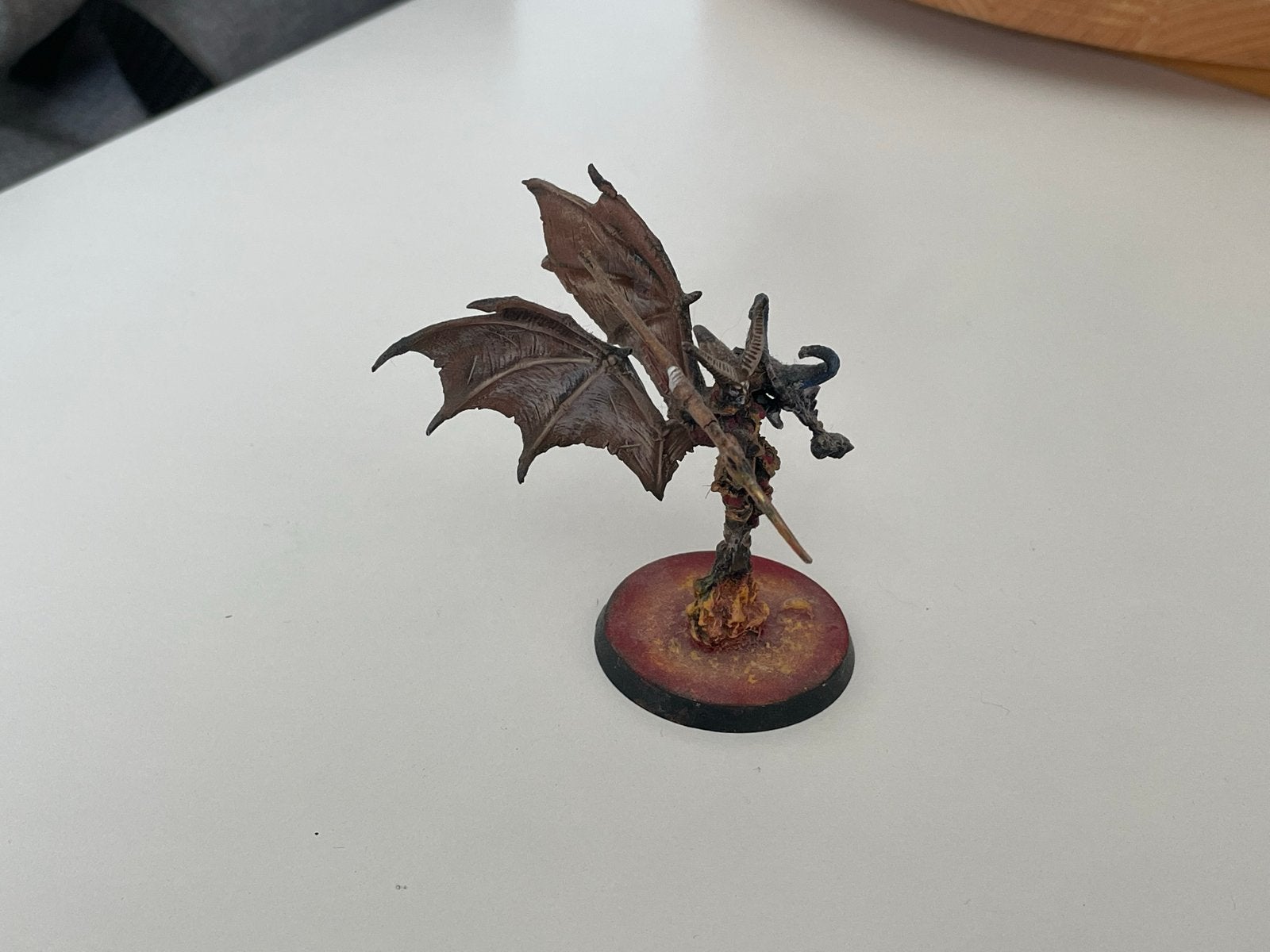 Warhammer AOS Valkia the Bloody., Gebruikt, Figuurtje(s), Warhammer, Ophalen of Verzenden