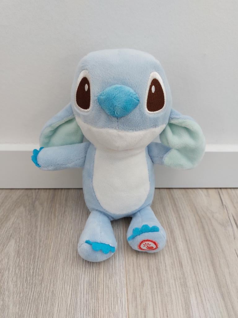 Knuffel Disney stitch lichtjes wangen L443, Ophalen of Verzenden, Zo goed als nieuw, Overige typen