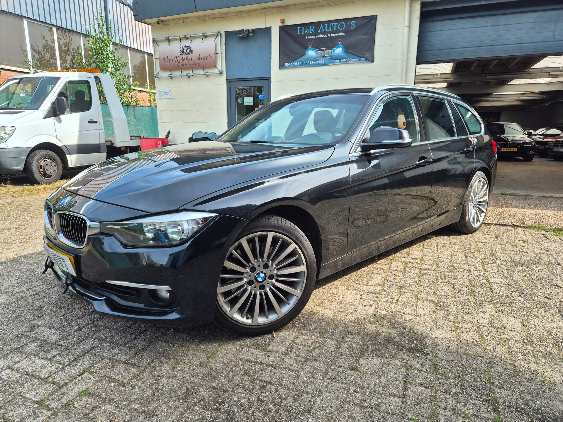 BMW 3-serie Touring 330d xDrive M Sport, schitterende goede, Automaat, Euro 6, Zwart, Leder