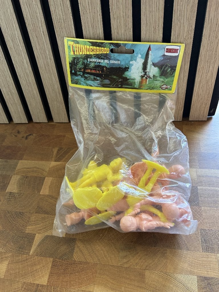 Thunderbirds plastic figuren jaren '60/70, Ophalen of Verzenden, Nieuw