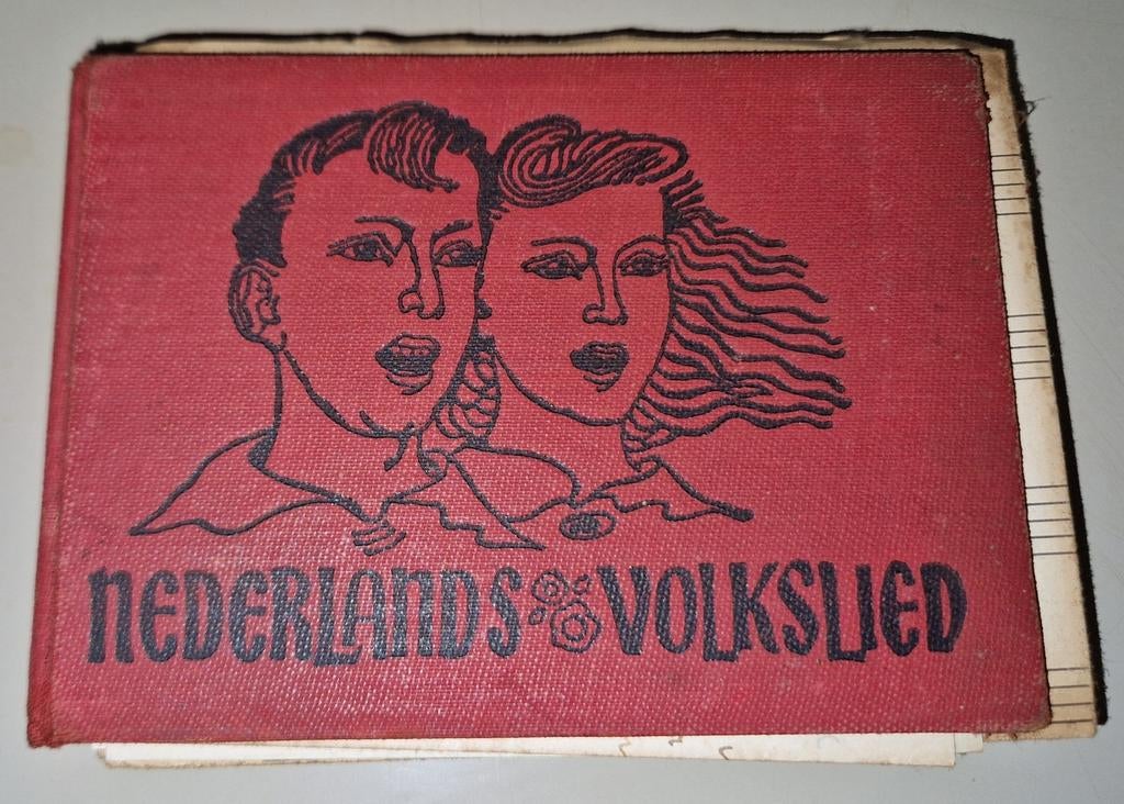 Nederlands Volkslied boekje 1956., Ophalen of Verzenden, Gebruikt