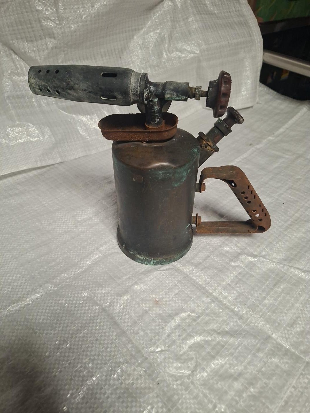 Vintage Franse Express Unis-France N29 soldeerlamp, Antiek en Kunst, Verzenden