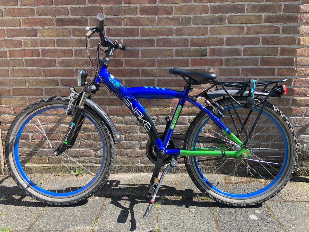 Batavus Snake fiets wielmaat 24 inch 3 versnellingen, Fietsen en Brommers, Fietsen | Jongens, Ophalen, Terugtraprem, 24 inch, Versnellingen