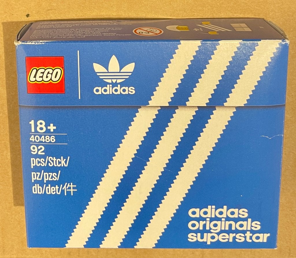 LEGO 40486 - Mini Adidas Originals Superstar (NIEUW/SEALED), Kinderen en Baby's, Lego, Nieuw, Ophalen of Verzenden, Compleet