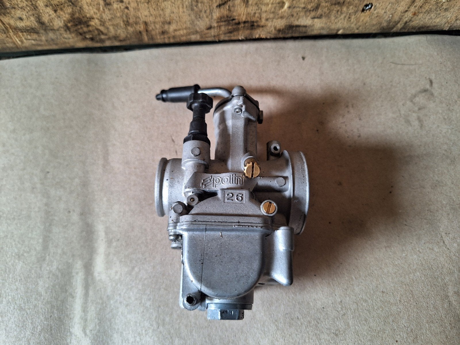 polini 26mm carburateur, Ophalen, Carburateur
