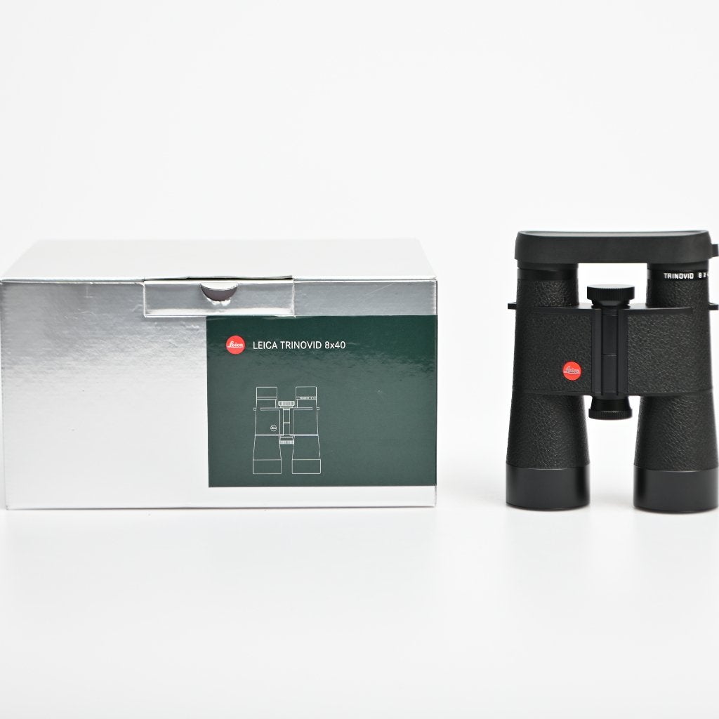 LEICA TRINOVID 8X40 LEER - NIEUW, Dakkant (recht), Nieuw, Ophalen of Verzenden, 8 tot 12x