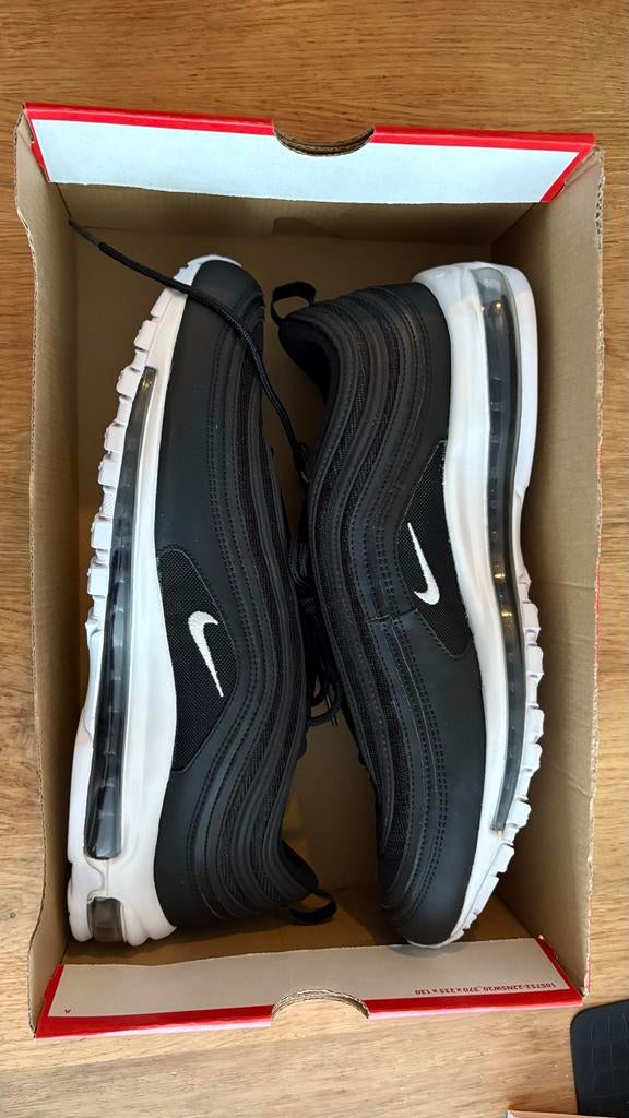 Nieuwe Nike Air Max 97 - Maat 49,5, Ophalen, Nieuw, Zwart, Sneakers of Gympen
