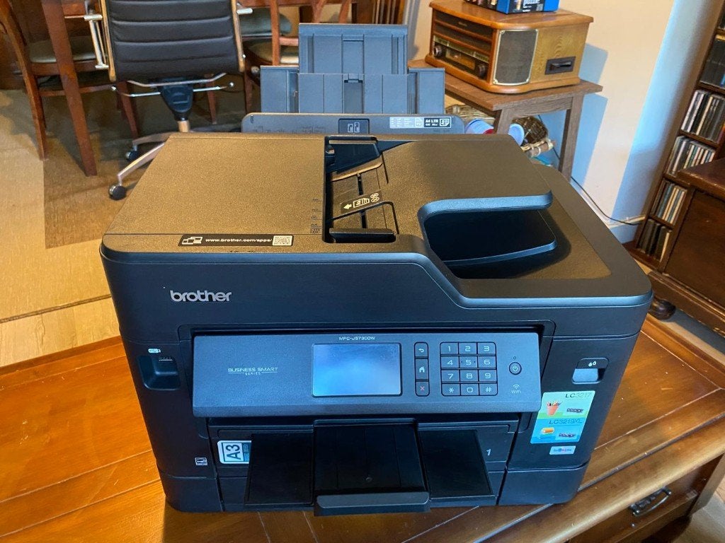 Brother MFC‑J5730DW – A3/A4 (Zeer goede staat + cartridges), Ophalen, Brother all in one printer, Inkjetprinter, All-in-one