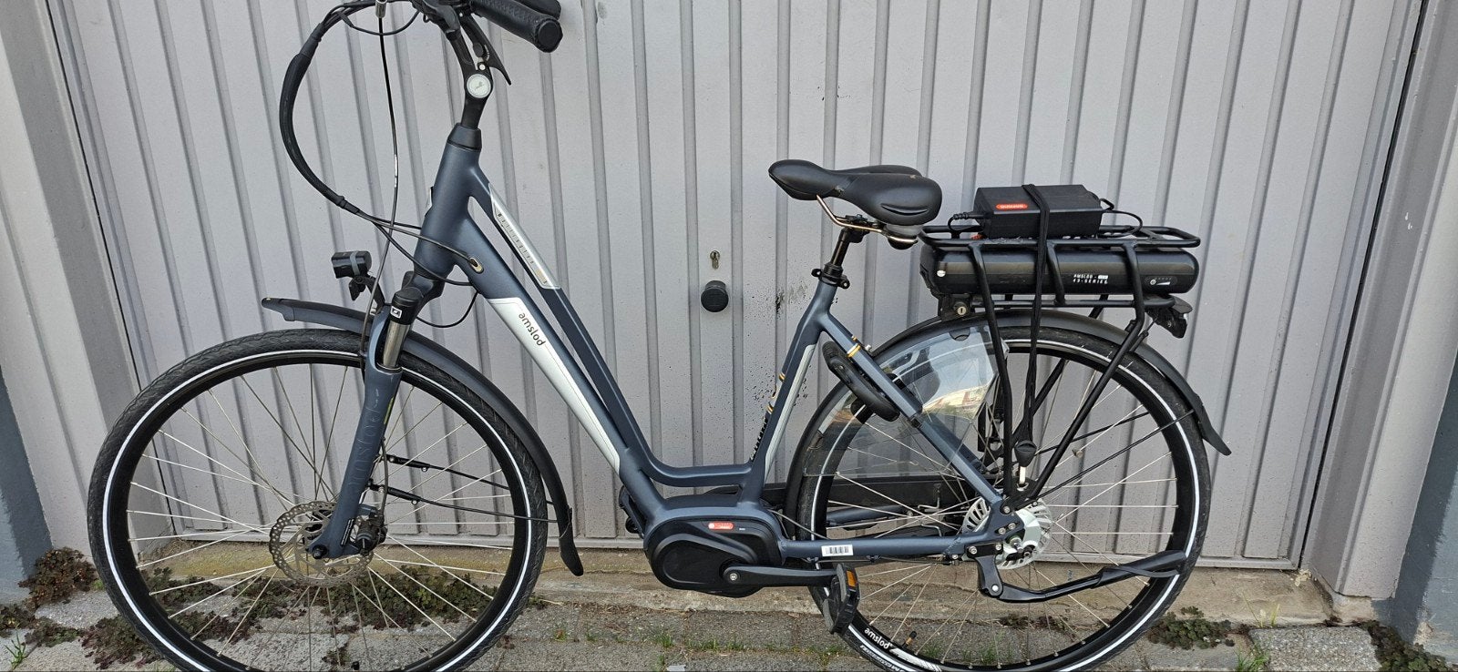 Amslod Willington Mrx Middenmotor E-BIKE 600Watt accu 5cm fr, Ophalen, Zo goed als nieuw, Overige merken, Versnellingen