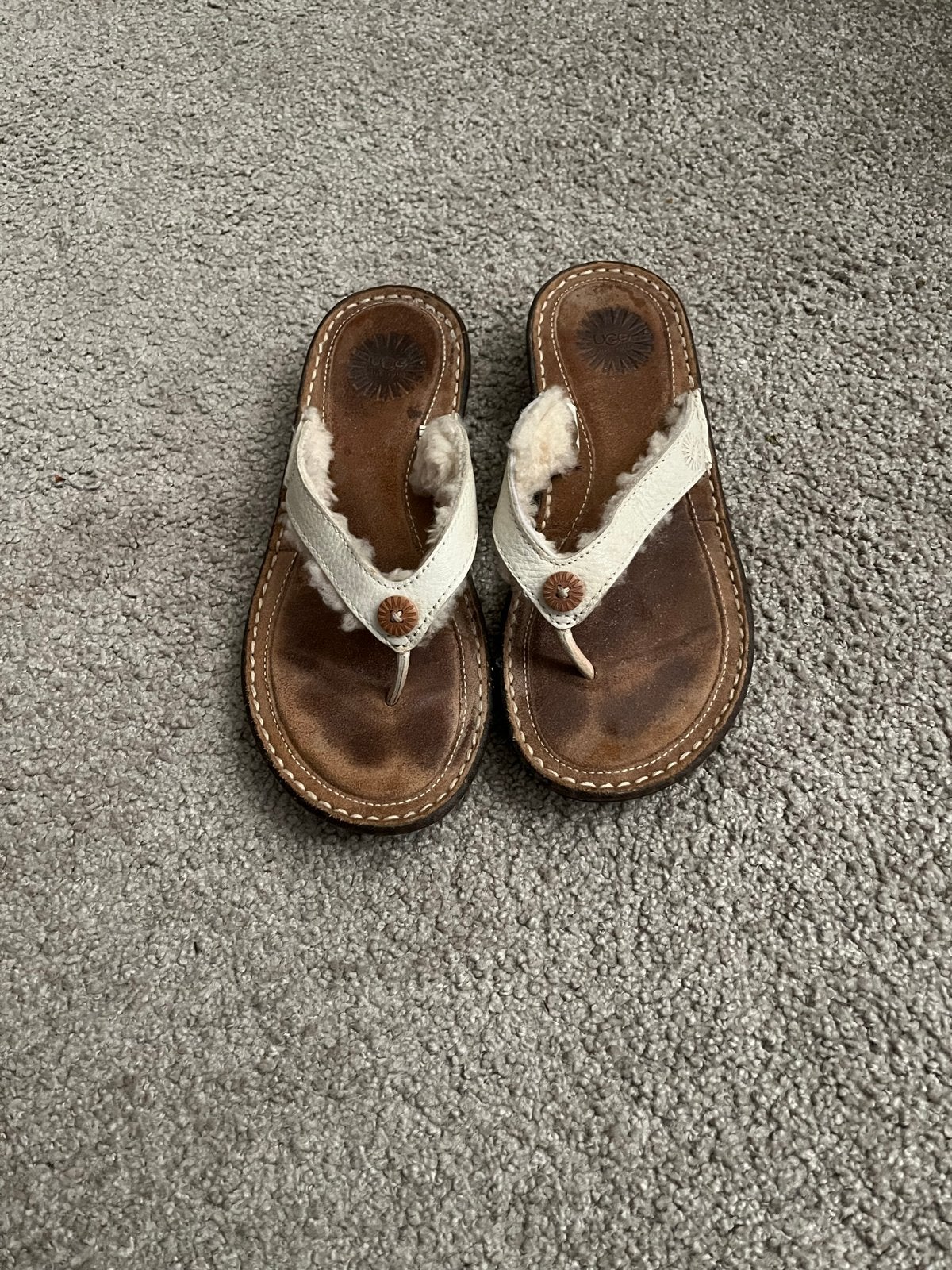 Ugg slippers maat 36, Ophalen of Verzenden, Gedragen, Bruin, Slippers