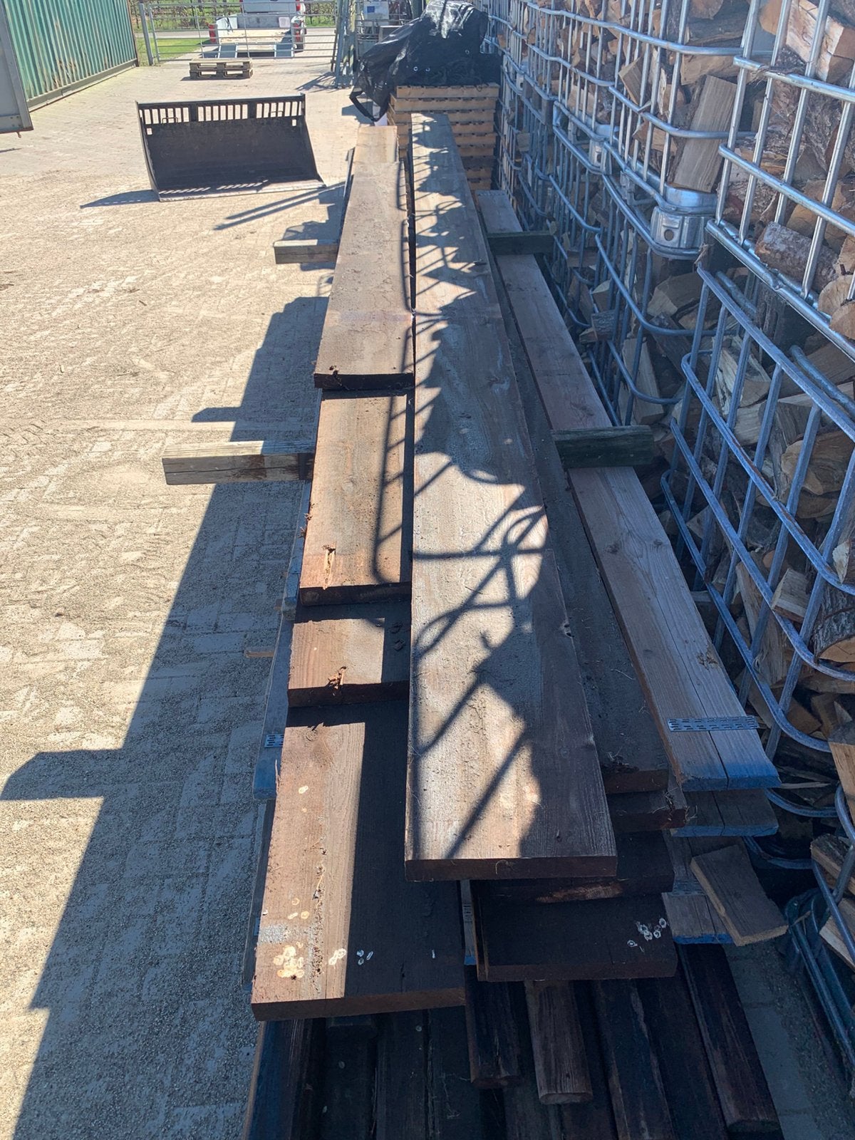 Hoefslag planken, kantplanken paardenbak, Ophalen of Verzenden, Doos, Minder dan 35 cm