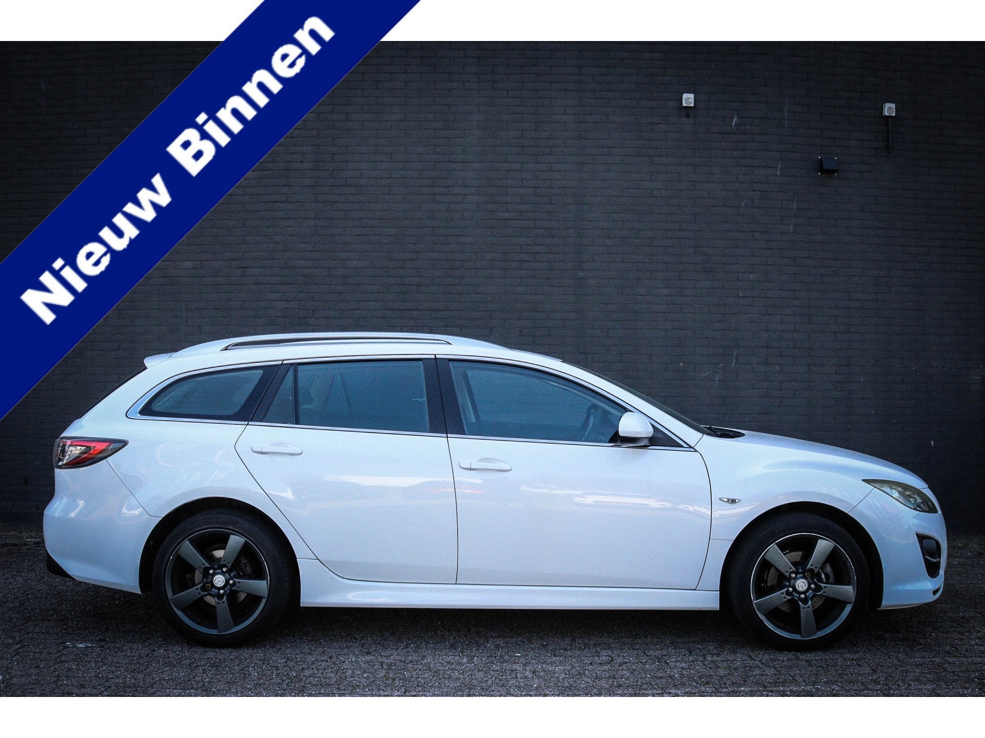 Mazda 6 Sportbreak 2.0 GT-M Line Net binnen-Nu al te bezicht, Auto's, Voorwielaandrijving, Euro 5, Gebruikt, Zwart