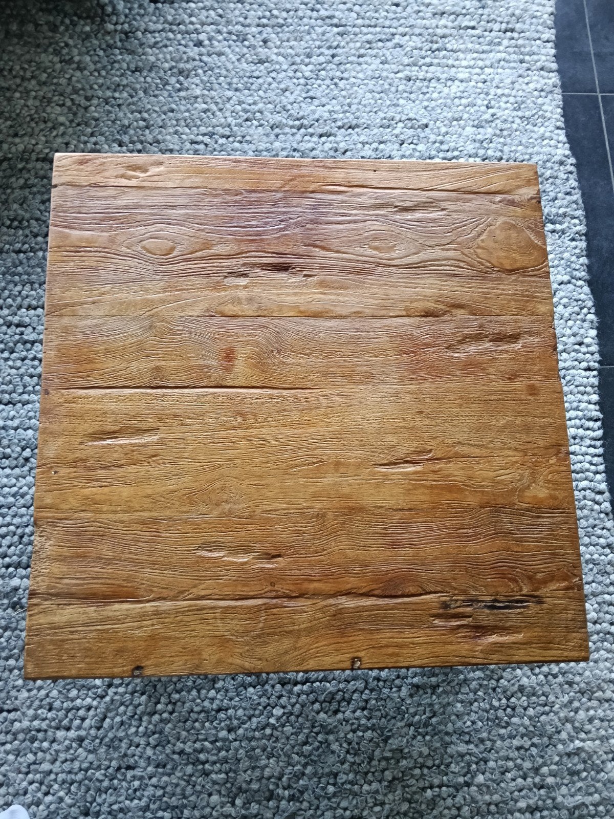 Pronto wonen salon tafel, Huis en Inrichting, Ophalen, Bruin, Hout