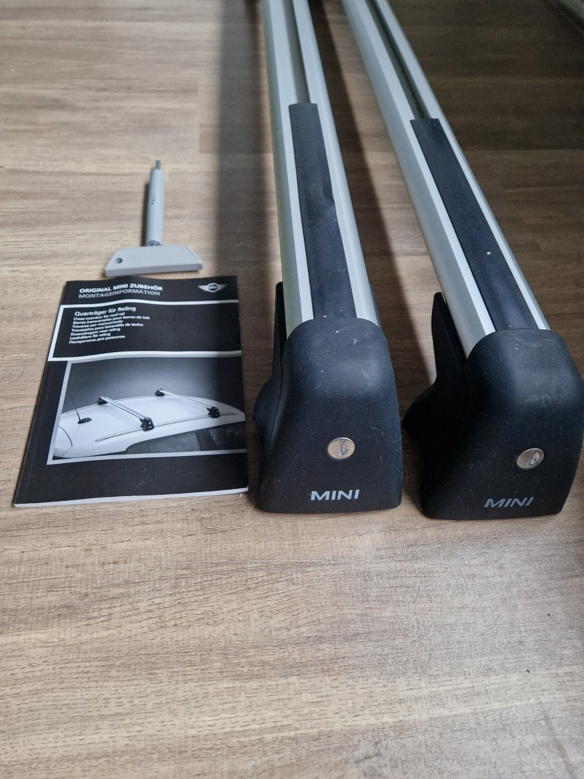 Originele Mini dakdragers met sleutels, Verzenden, Gebruikt