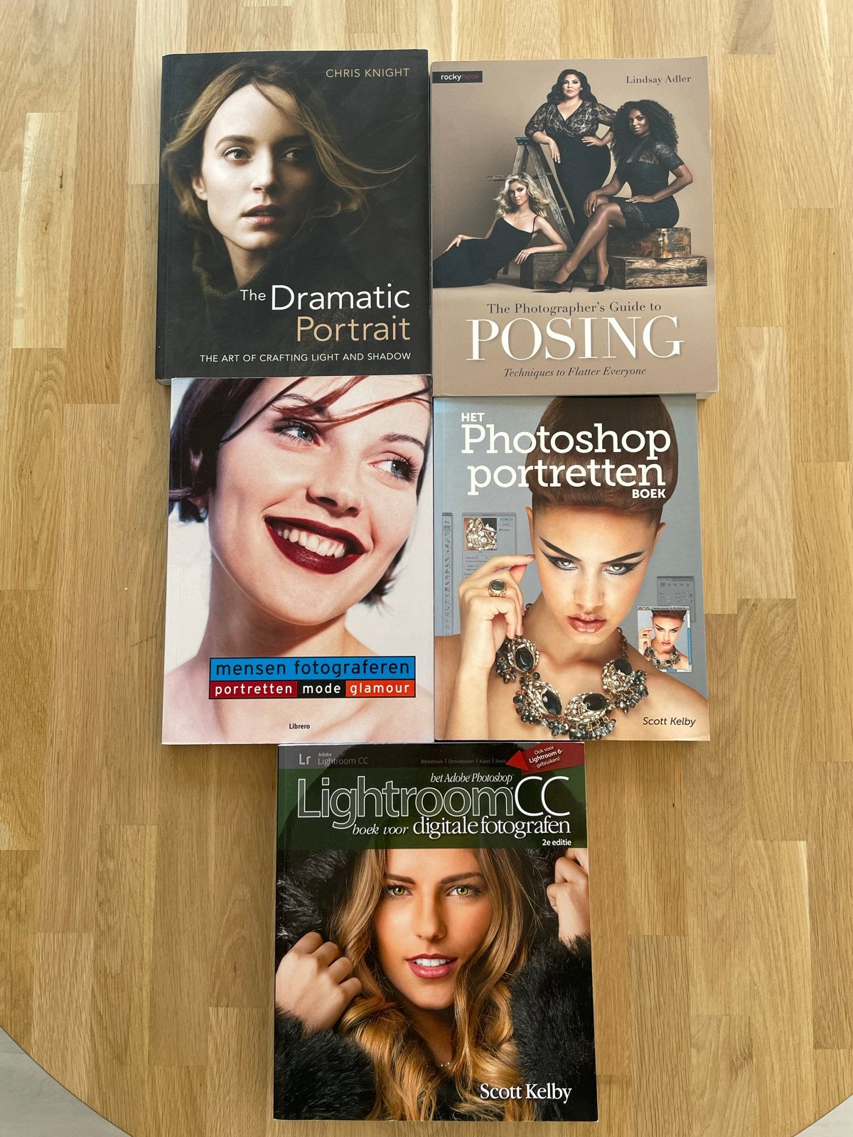 Fotografie Boeken: Portret, Posing, Photoshop & Lightroom, Ophalen of Verzenden, Gelezen, Fotografie algemeen