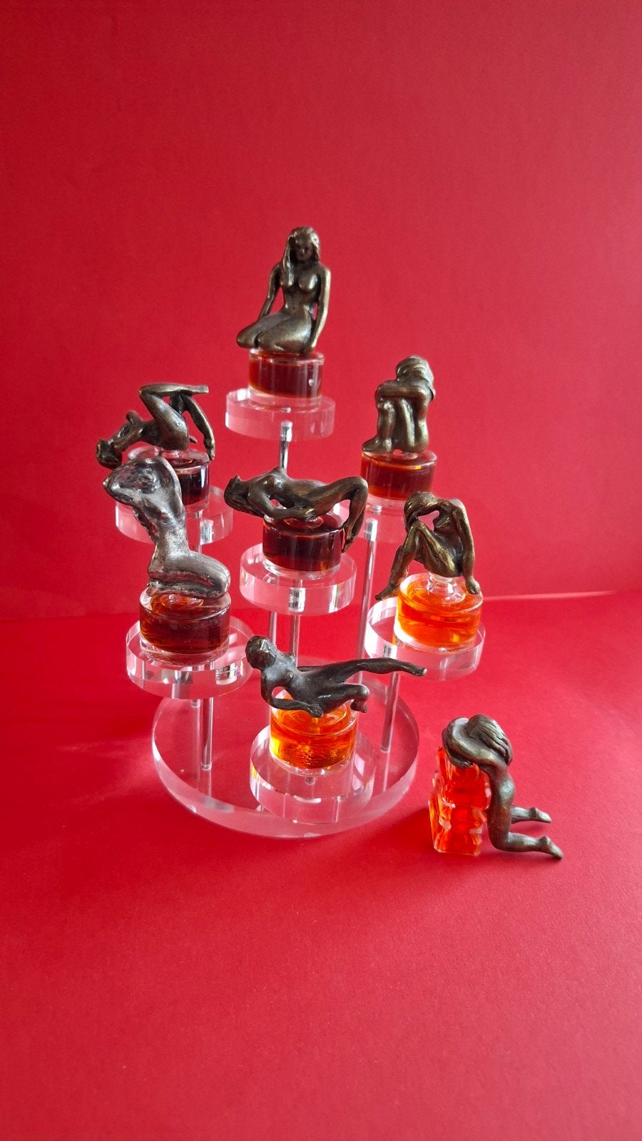 Art Gallery bronze figuren, Verzamelen, Parfumverzamelingen, Verzenden, Zo goed als nieuw, Miniatuur