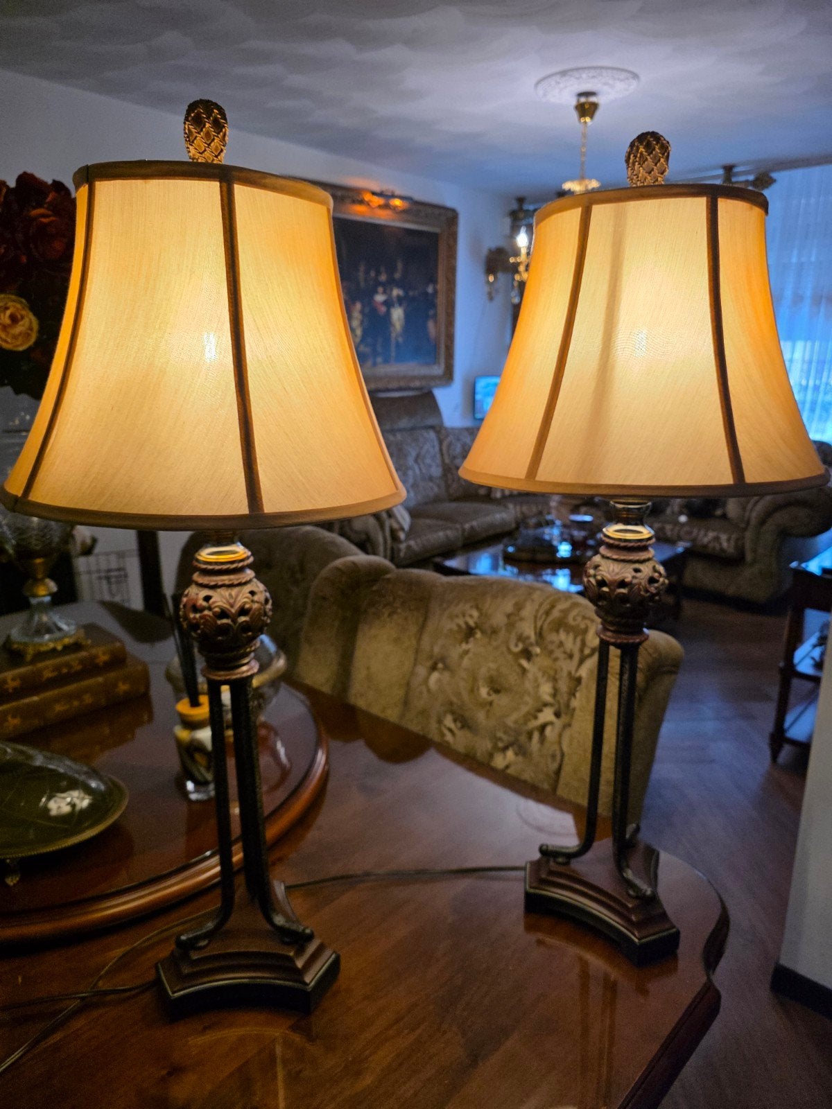maison sucre grote schemerlampen  set van 2, Ophalen of Verzenden