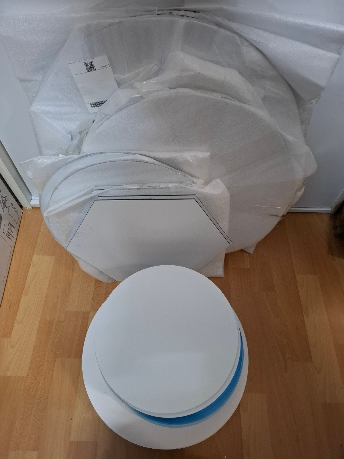 Blanco muurcirkels, Ophalen, Nieuw