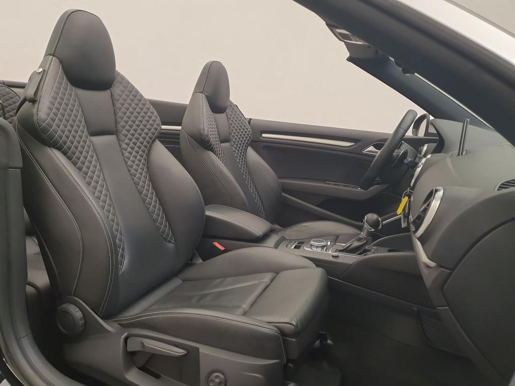 Audi A3 Cabriolet S3 2.0 TFSI 301pk quattro RS-Zetels, Auto's, Automaat, 12 maanden, Gebruikt, Bi-Xenon koplampen