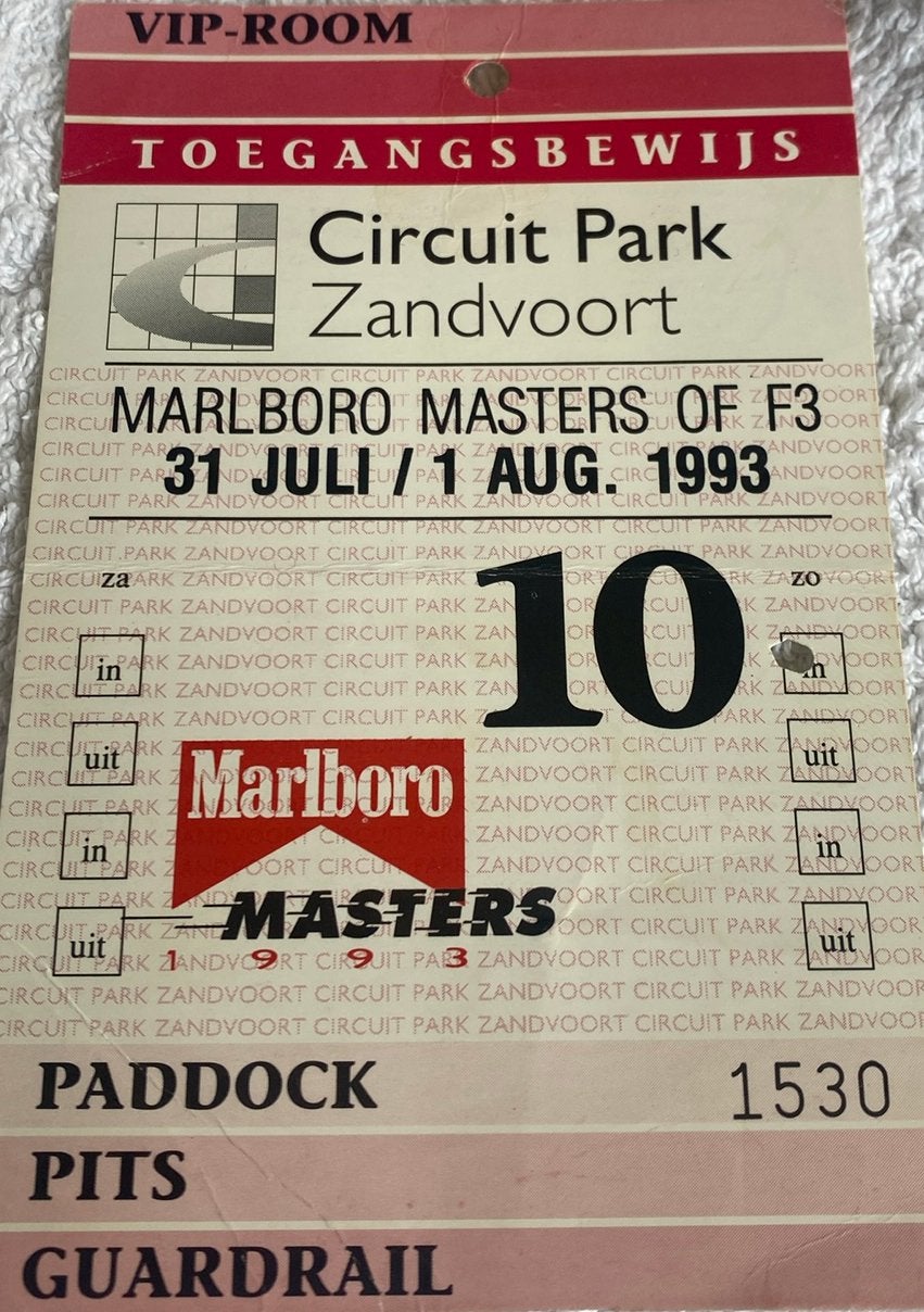 Circuit Park Zandvoort F 3, 1980, Ophalen, Zo goed als nieuw, Formule 1