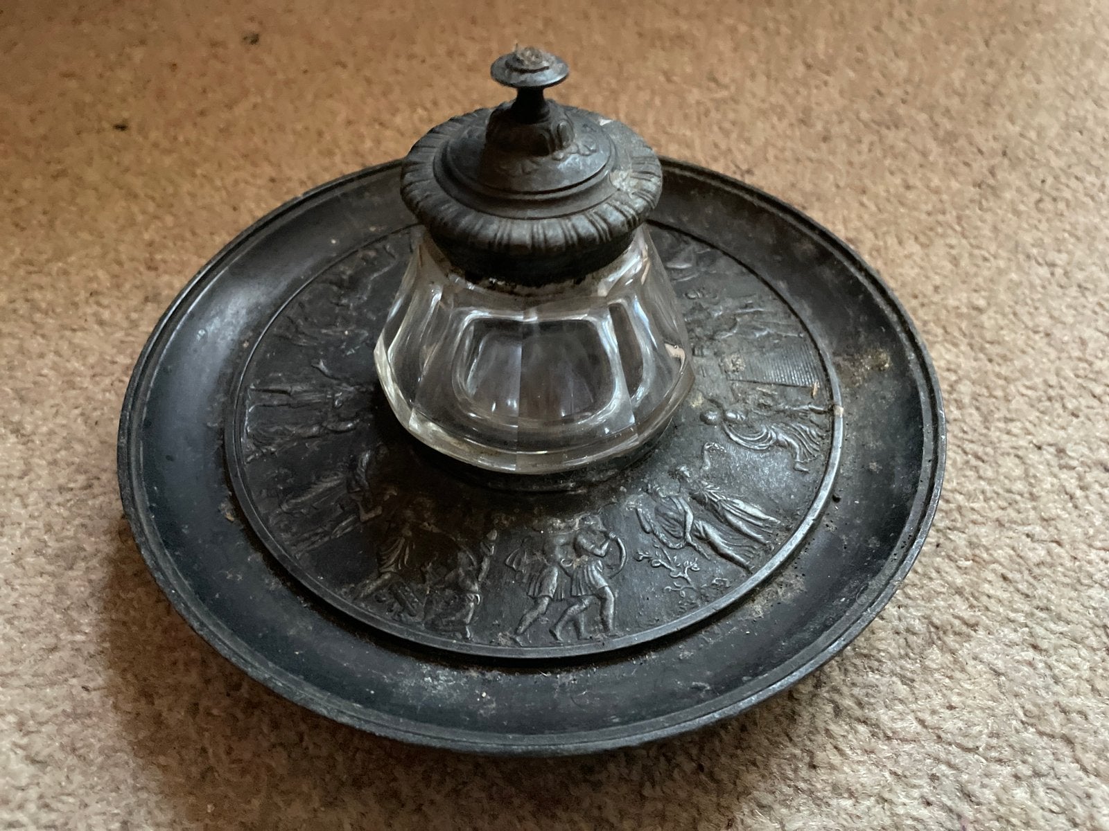 ANTIEKE INKTPOT, Ophalen