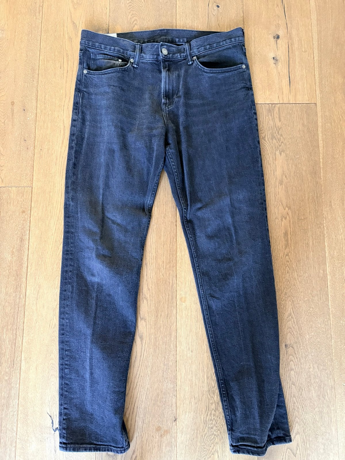 H&M Slim Jeans -  Black - size W32/L32, Kleding | Heren, Ophalen of Verzenden, Zo goed als nieuw, Zwart, W32 (confectie 46) of kleiner