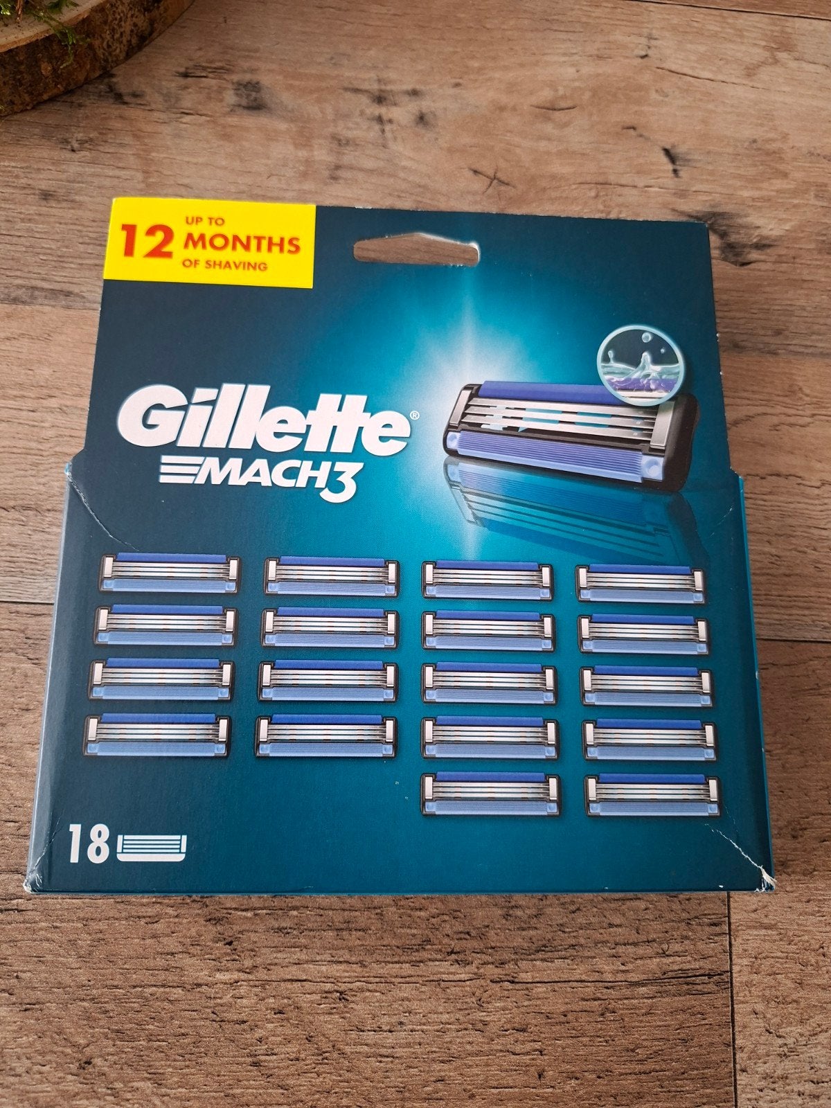 Gillette Mach3 Scheermesjes - 18 stuks - Nieuw in verpakking, Ophalen of Verzenden, Nieuw, Overige typen