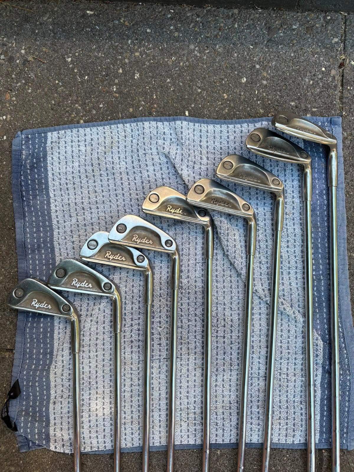 Golf set 9 clubs, Ophalen, Gebruikt, Set, Overige merken