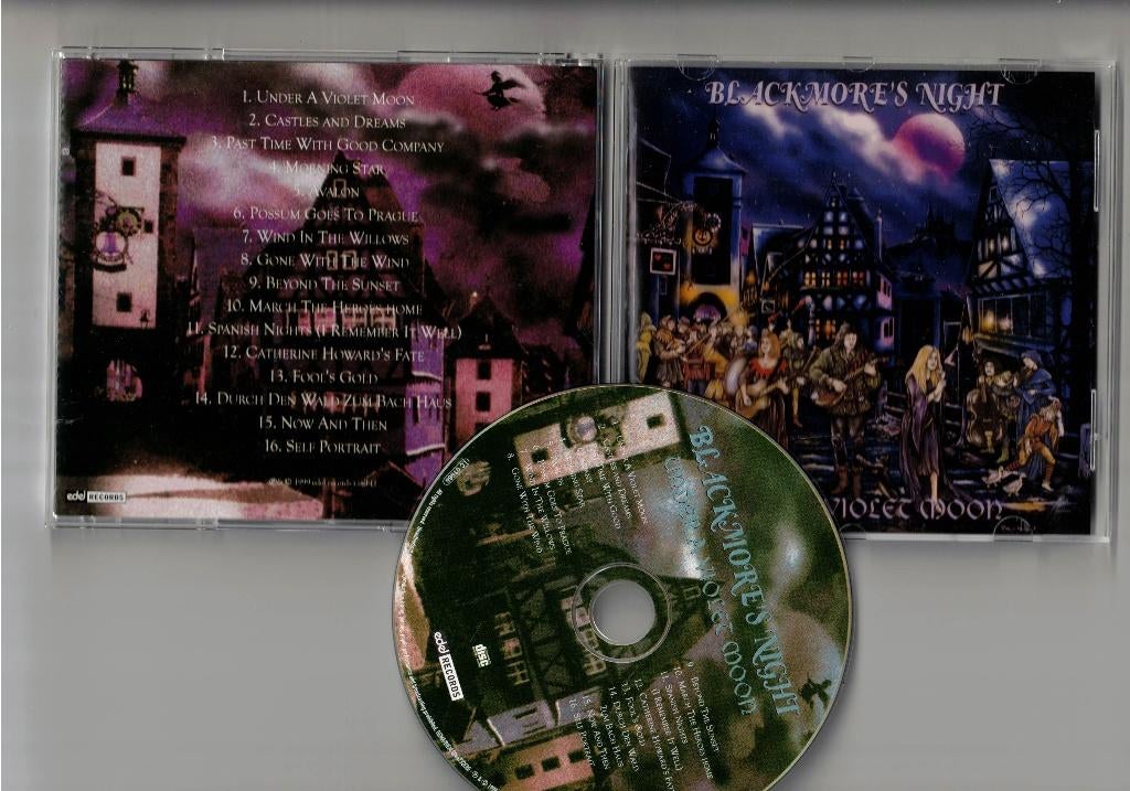 BLACKMORE'S NIGHT CD Under a Violet Moon, Ophalen of Verzenden, Zo goed als nieuw