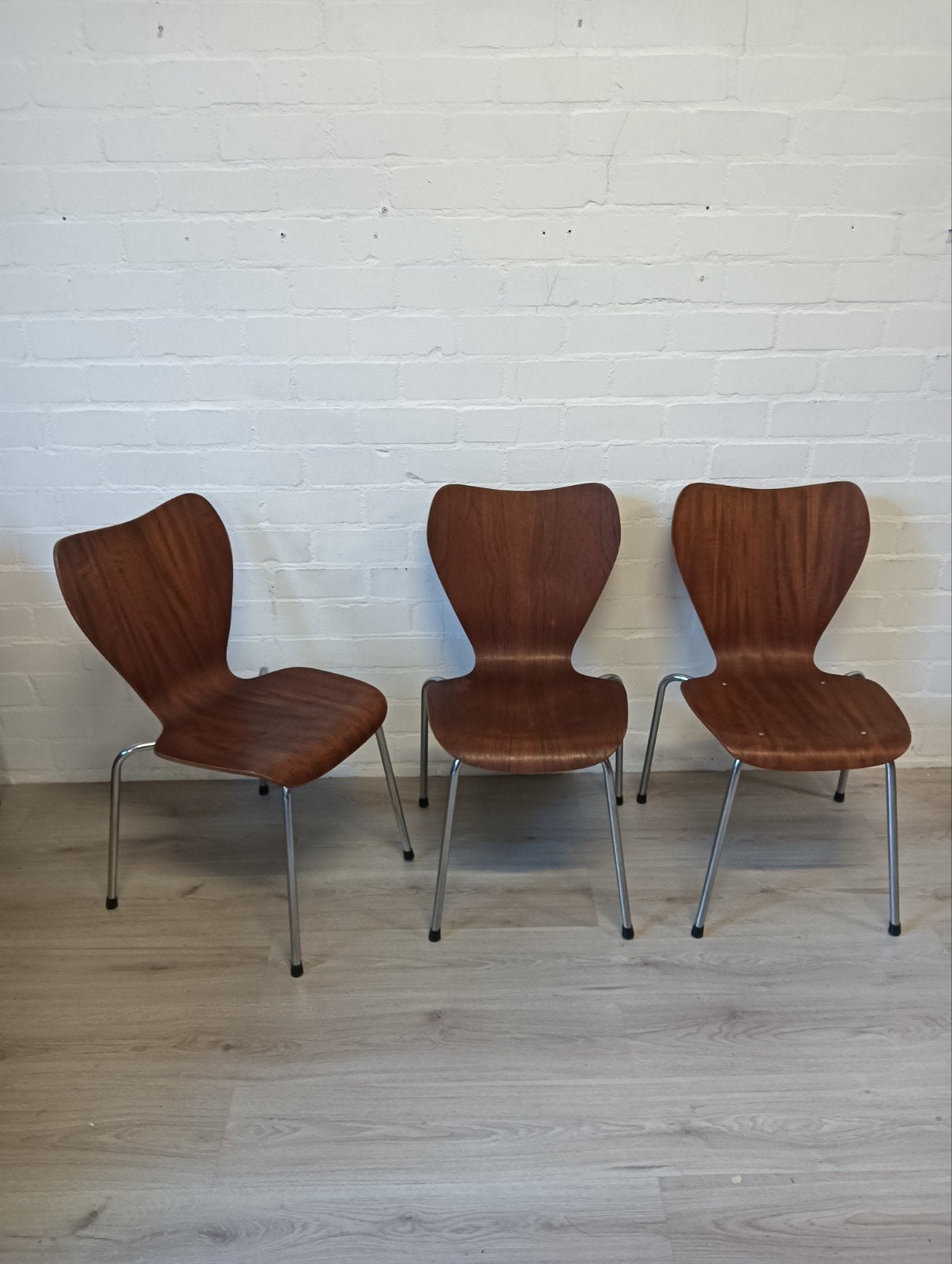 Set van 3 Drabert Stahlmöbel stoelen - Vintage design, Ophalen