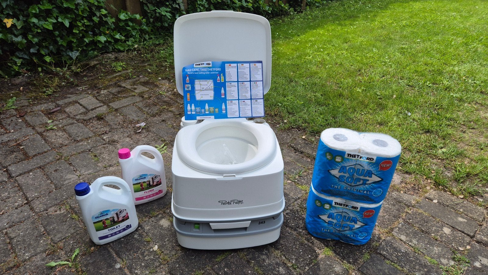 Thetford Porta Potti 345 - Nieuw in verpakking, Caravans en Kamperen, Ophalen of Verzenden, Nieuw