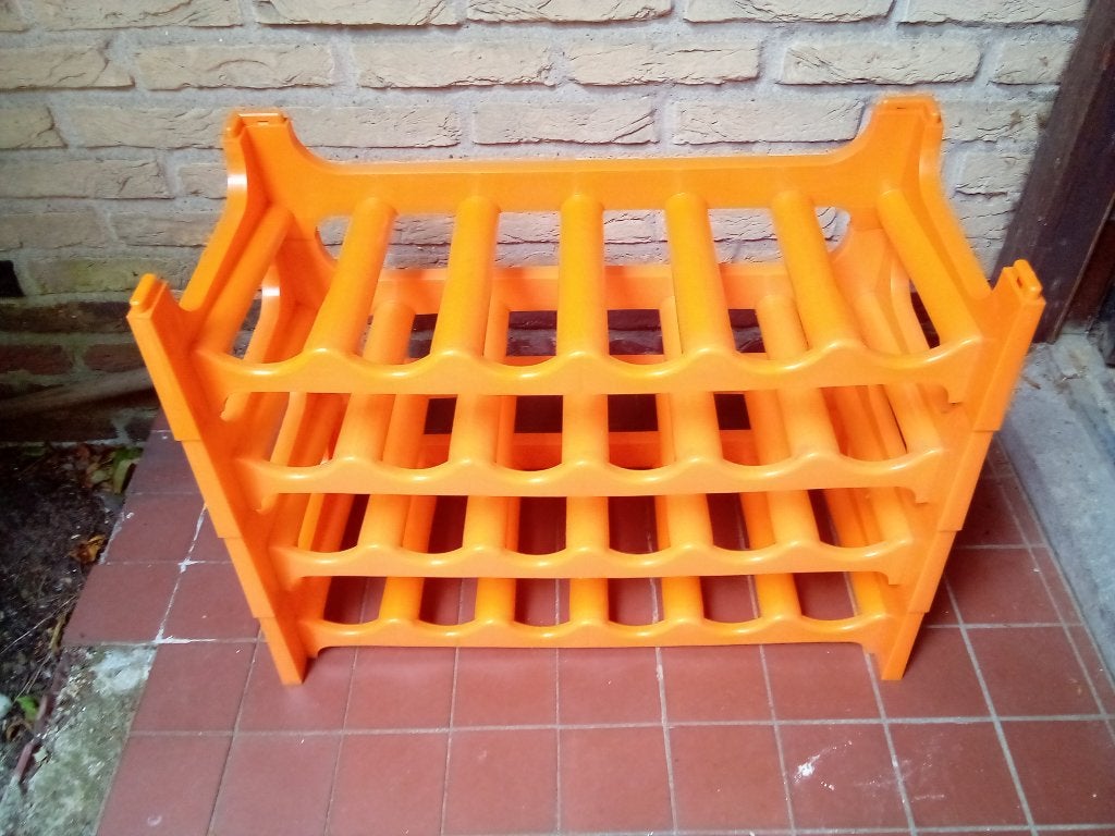 flessenrek, Ophalen, Zo goed als nieuw, Kunststof, 25 flessen of meer