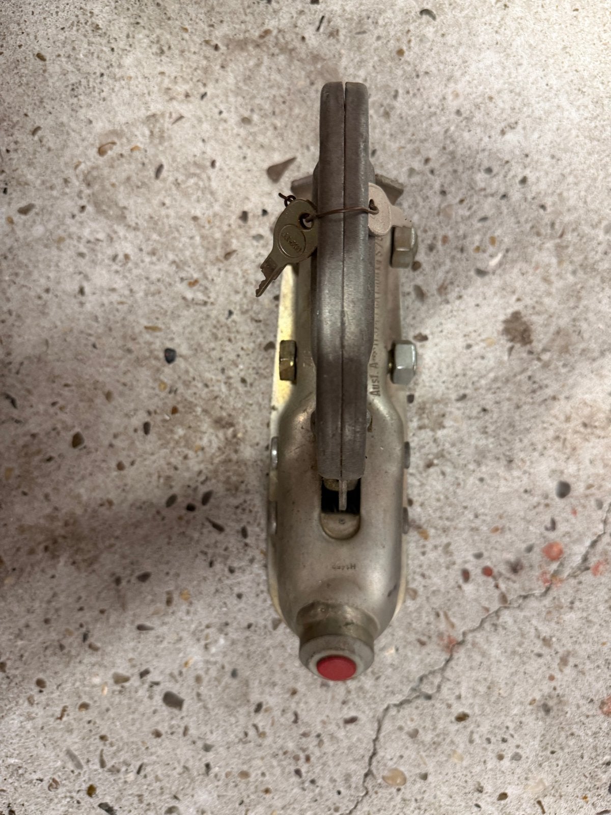 KOBER KG AK10/2 Trekhaakkoppeling met slot, Ophalen of Verzenden, Gebruikt