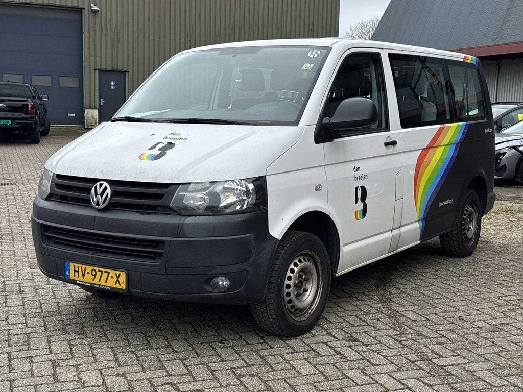Volkswagen Transporter Kombi 2.0 TDI L1H1 Trendline | HV-977, Auto's, Volkswagen, Voorwielaandrijving, Euro 5, Gebruikt, 4 cilinders