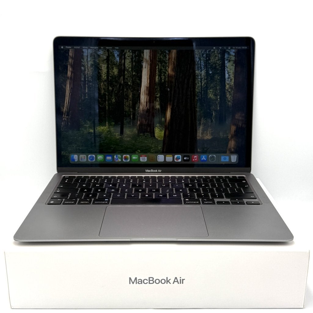 MacBook Air M1 512GB grijs /licht gebruikt /88% batt /garant, Computers en Software, Apple Macbooks, Zo goed als nieuw