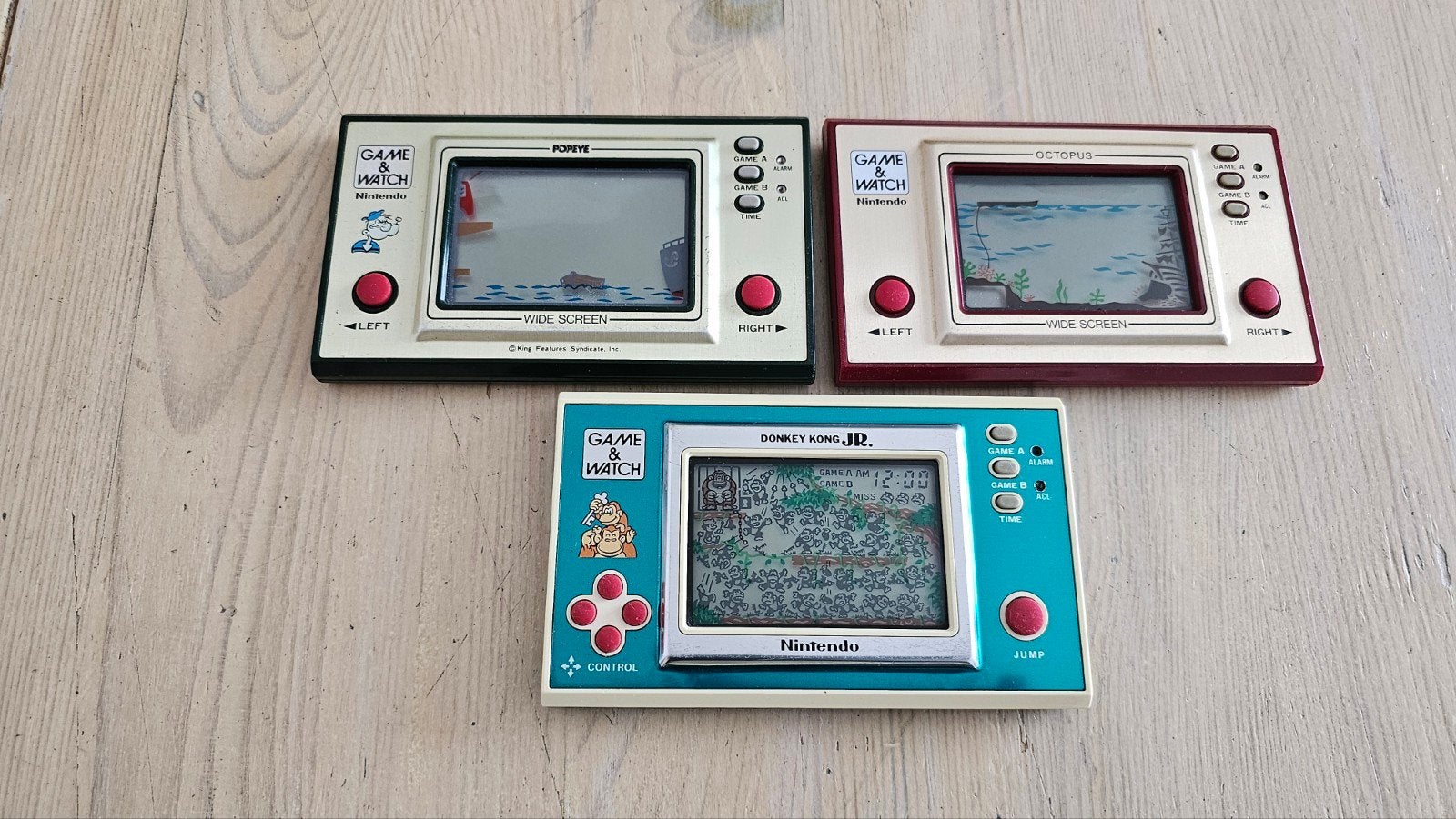 2 Nintendo game watch titels in een koop Popeye verkocht, Spelcomputers en Games, Ophalen, Gebruikt