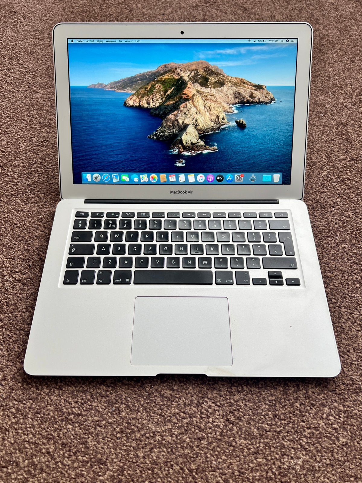 MacBook Air 13-inch, 13 inch, Minder dan 2 Ghz, Ophalen of Verzenden, Zo goed als nieuw
