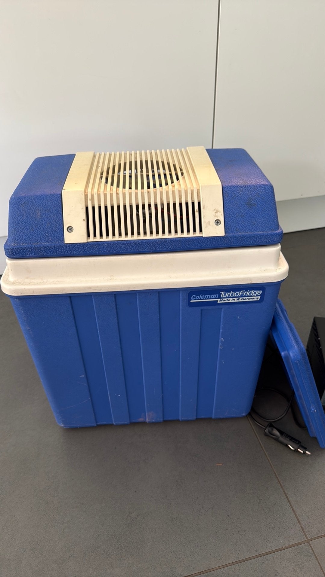 Coleman Turbofridge retro koelbox, Ophalen, Gebruikt, Koelbox, Elektrisch