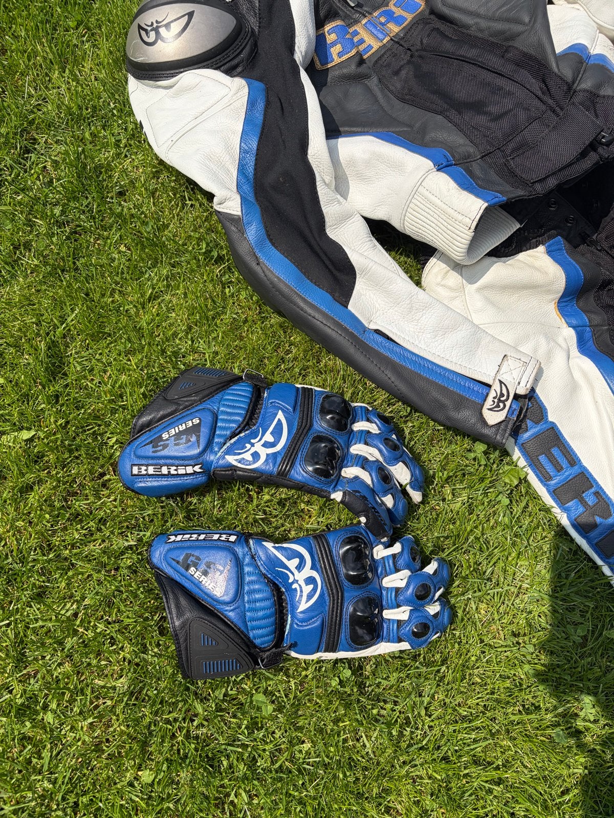 Berik motorpak maat 52 met laarzen (44) en handschoenen (L), Ophalen, Tweedehands, Heren, Overall
