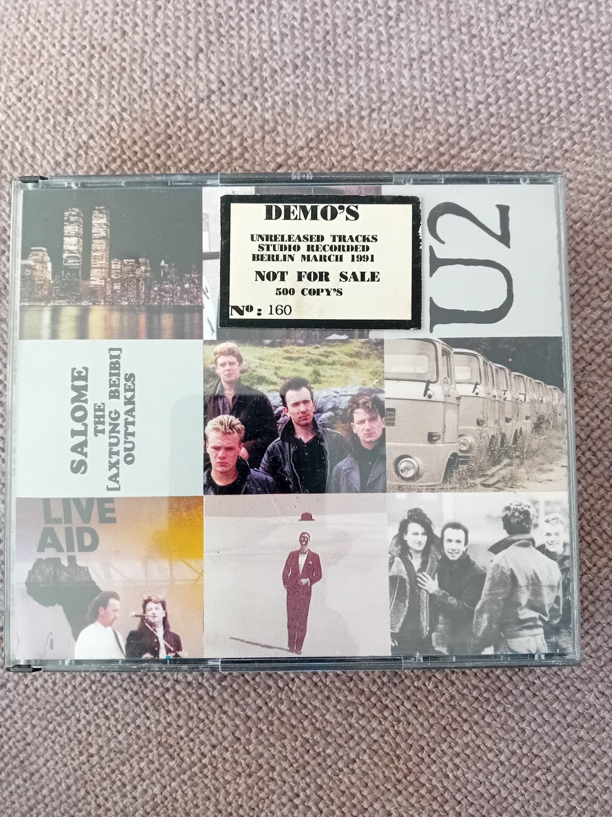U2 - Salome: Unieke Bootleg Limited Edition CD Boxset, Cd's en Dvd's, Cd's | Overige Cd's, Ophalen of Verzenden, Nieuw in verpakking