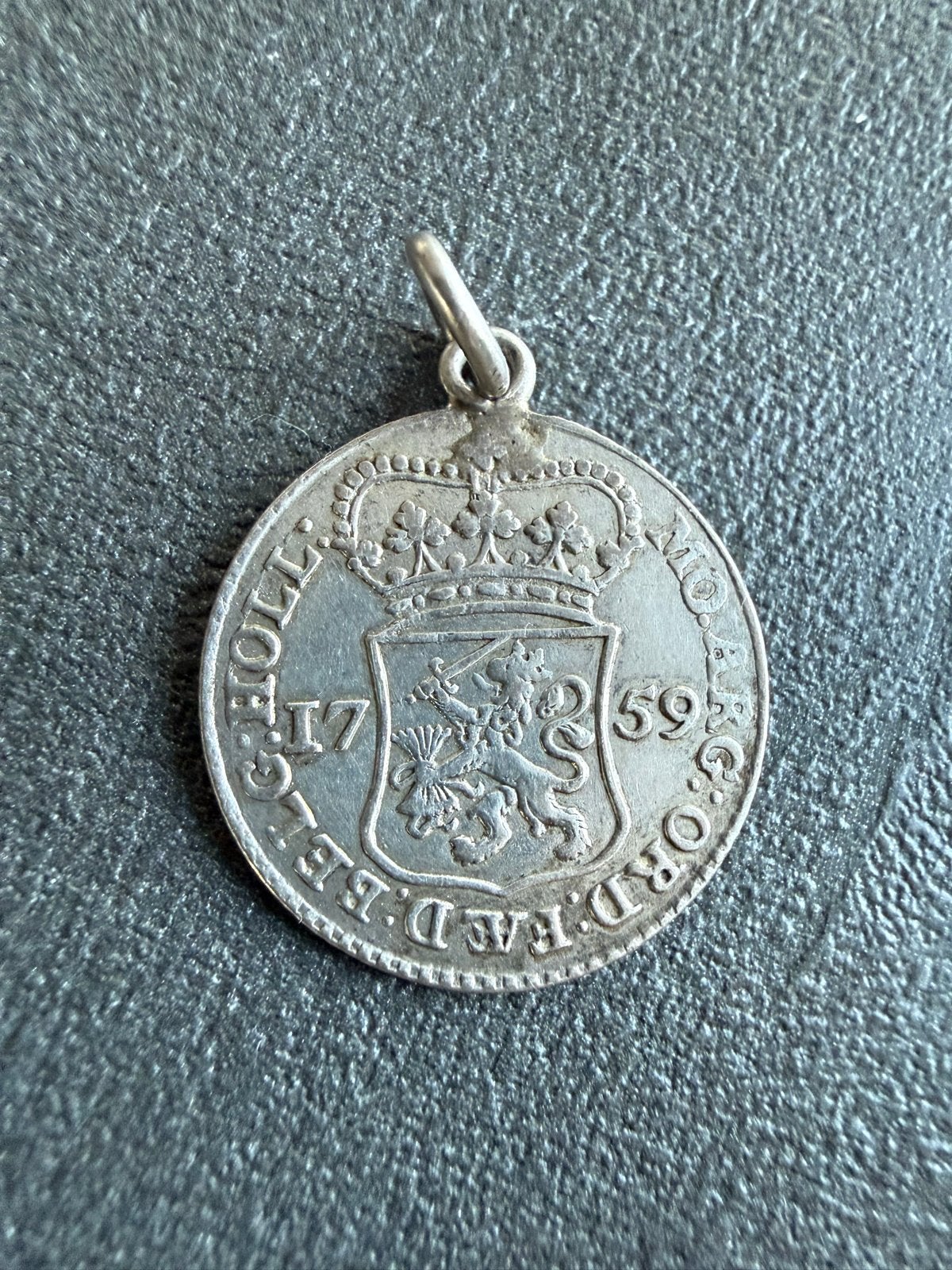 Kwart Gulden of Muntmeesterpenning 1759, Vóór koninkrijk, Zilver, Losse munt, Overige waardes