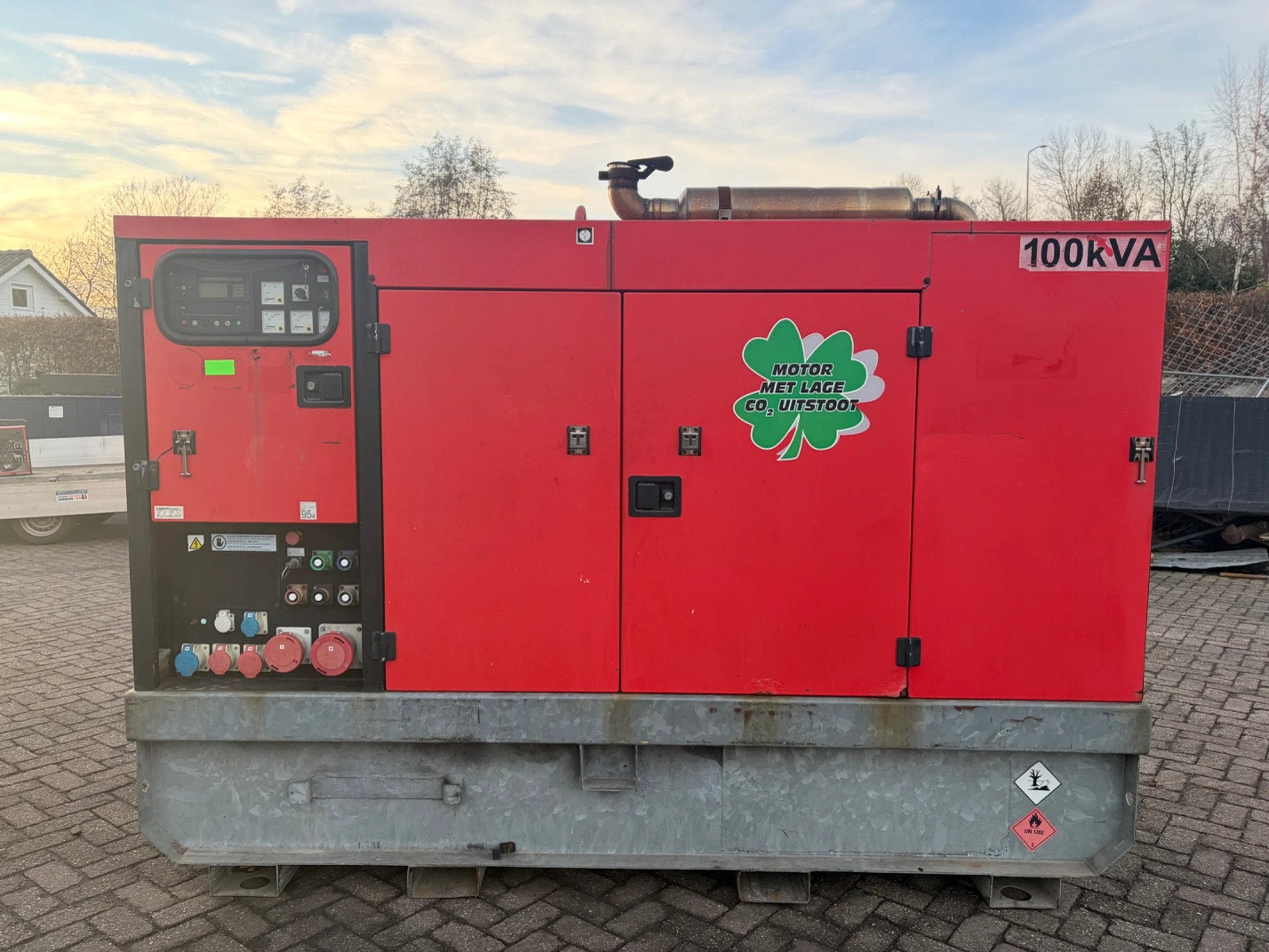 Europower Volvo 100 kVA aggregaat generatorset