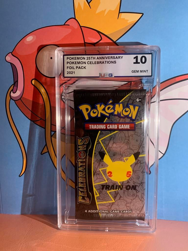 Pokémon Celebrations Foil Pack 25th Anniversary UCG 10, Ophalen of Verzenden, Nieuw, Booster