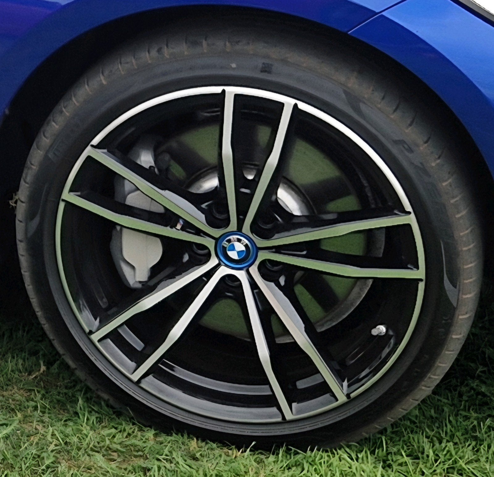 Originele 19" M dubbelspaak Styling 791M Bicolor met Tpms, Auto-onderdelen, Banden en Velgen, Overige, Gebruikt, Velg(en), Overige