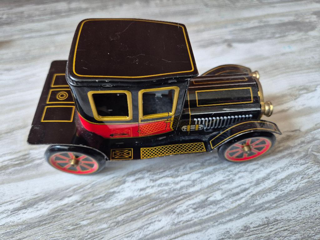 Oude blikken oldtimer, Verzamelen, Speelgoed, Ophalen of Verzenden, Gebruikt