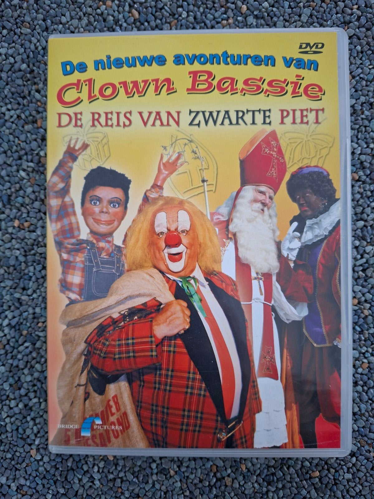 Clown Bassie - De Reis van Zwarte Piet DVD, Cd's en Dvd's, Dvd's | Kinderen en Jeugd, Gebruikt, Inclusief doosje, Alle leeftijden