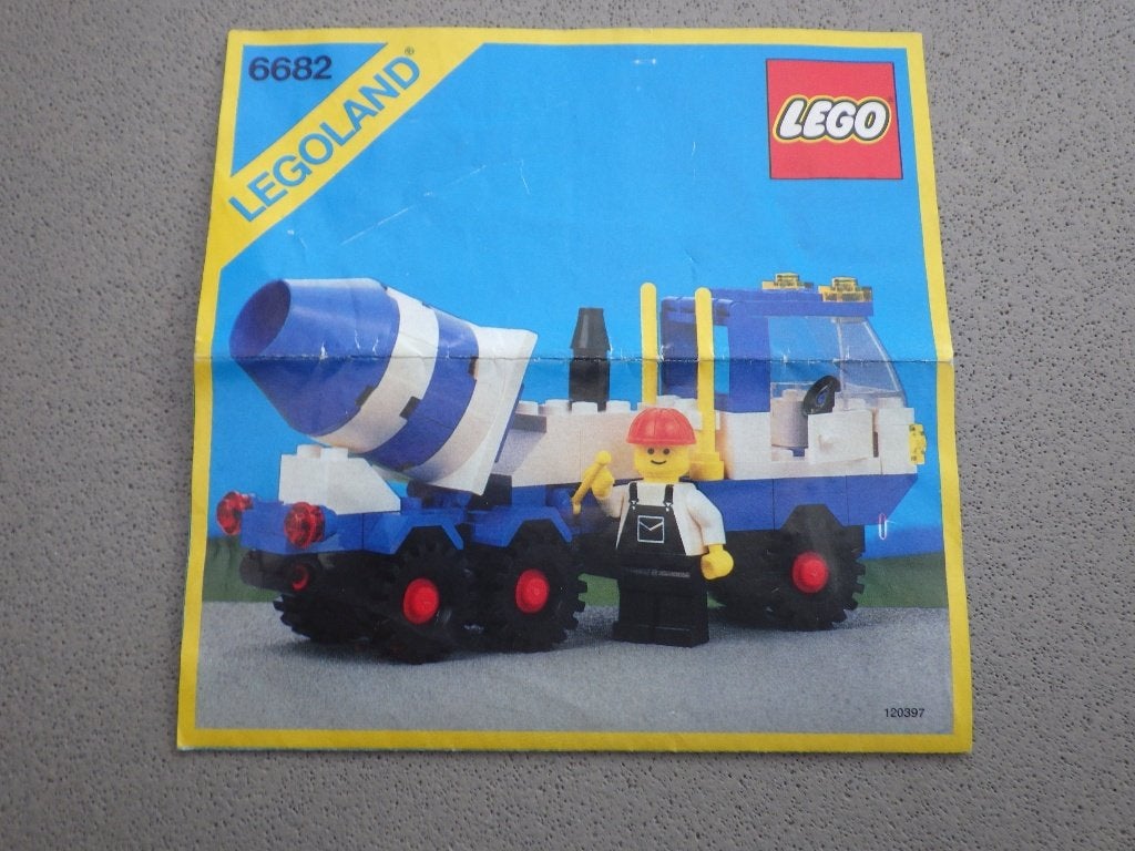 Lego Legoland 6682 boekje, Ophalen of Verzenden, Gebruikt