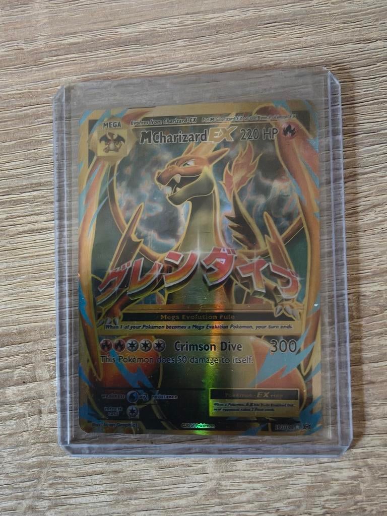 M Charizard EX - XY Evolutions Pokémon Kaart, Ophalen, Zo goed als nieuw, Losse kaart, Foil