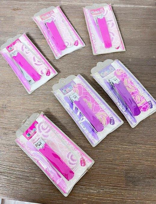 6 setjes met nagelknipper en nagelvijl, Nieuw, Ophalen of Verzenden, Nvt, Handen en Nagels