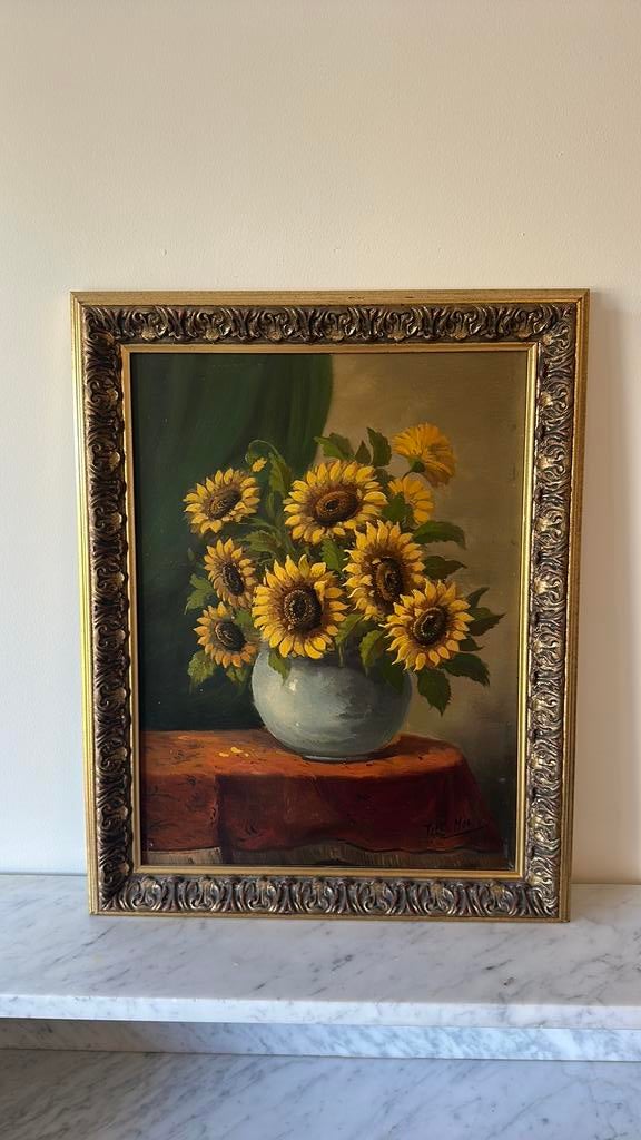Tilly Moes - Olieverf op paneel, Ophalen of Verzenden